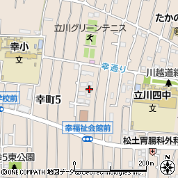 ロイヤルガーデン六番館周辺の地図