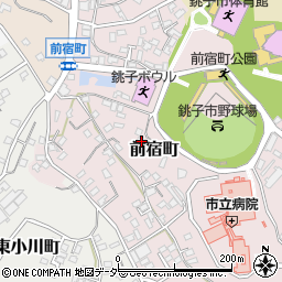 千葉県銚子市前宿町671-2周辺の地図