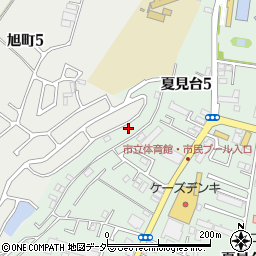 千葉県船橋市夏見台5丁目5-55周辺の地図