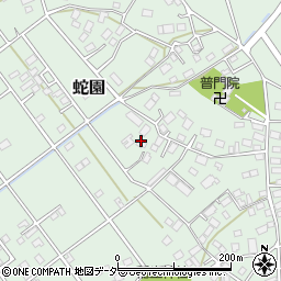 千葉県旭市蛇園3551周辺の地図