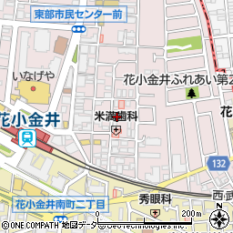 吉元医院周辺の地図