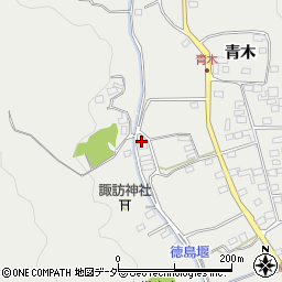 山梨県韮崎市清哲町青木2462周辺の地図