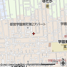 東京都小平市学園東町618-23周辺の地図