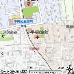 小平市歯科医師会周辺の地図