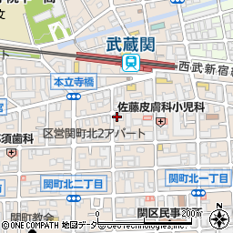 関町ゆいクリニック周辺の地図