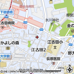 東京都中野区江古田2丁目19-3周辺の地図