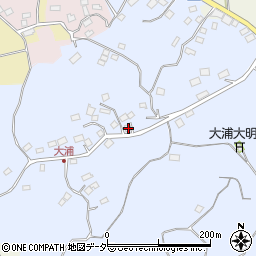 千葉県匝瑳市大浦1416周辺の地図