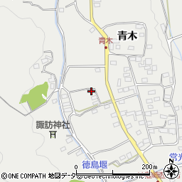 山梨県韮崎市清哲町青木2444周辺の地図