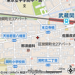 株式会社ウチヤマ　東京営業所周辺の地図
