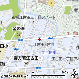ＳＡＮパーク中野江古田１駐車場周辺の地図