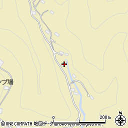 東京都西多摩郡檜原村155周辺の地図