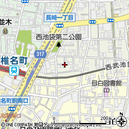 東京都豊島区西池袋4丁目34周辺の地図