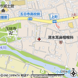 東京都あきる野市五日市987-3周辺の地図