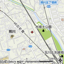 東京都福生市熊川531-3周辺の地図