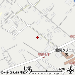 千葉県富里市七栄860-3周辺の地図
