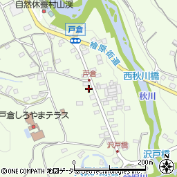 東京都あきる野市戸倉154周辺の地図