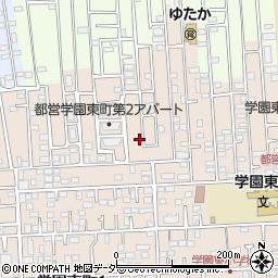 東京都小平市学園東町618-21周辺の地図