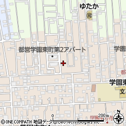 東京都小平市学園東町618-20周辺の地図