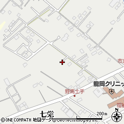 千葉県富里市七栄860-1周辺の地図