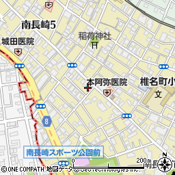 全東栄信用組合東長崎支店周辺の地図