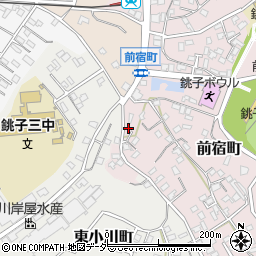 千葉県銚子市前宿町698-6周辺の地図