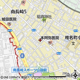 全東栄信用組合東長崎支店周辺の地図