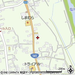山梨県韮崎市藤井町北下條602周辺の地図