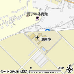 佐倉市立　印南学童保育所周辺の地図