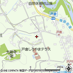東京都あきる野市戸倉304周辺の地図