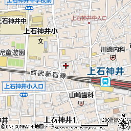 株式会社サクライ楽器　ヤマハ音楽教室　上石神井センター周辺の地図