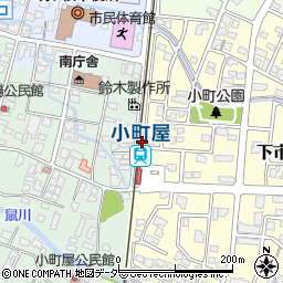 長野県駒ヶ根市周辺の地図
