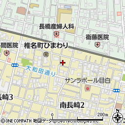 東京都豊島区南長崎2丁目周辺の地図
