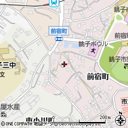 千葉県銚子市前宿町708周辺の地図
