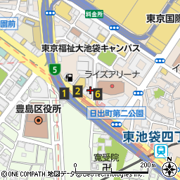 東京都豊島区東池袋4丁目6 12の地図 住所一覧検索 地図マピオン