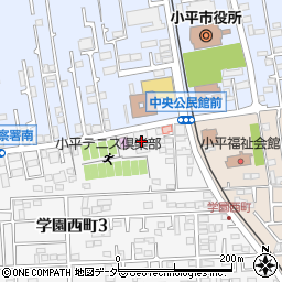 ウエルシア小平学園西町店周辺の地図