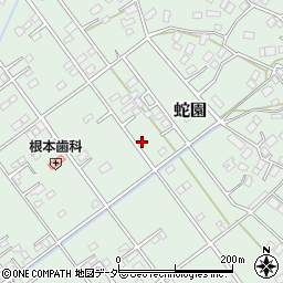 千葉県旭市蛇園3385周辺の地図