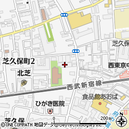 サンクレイドル西東京周辺の地図