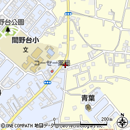 千葉県佐倉市生谷1544周辺の地図