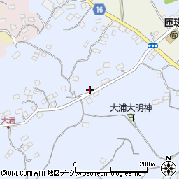 千葉県匝瑳市大浦1264周辺の地図