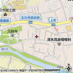 東京都あきる野市五日市964周辺の地図