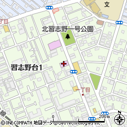 カラオケ館 船橋北習志野店周辺の地図