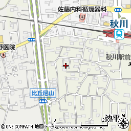 東京都あきる野市油平17-3周辺の地図
