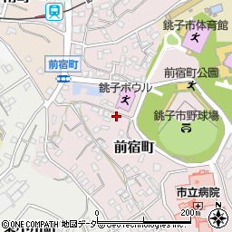千葉県銚子市前宿町683-12周辺の地図