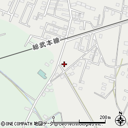 千葉県旭市後草910-5周辺の地図