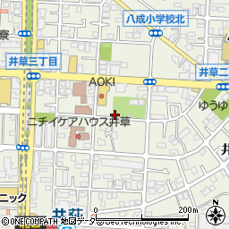 東京都杉並区井草周辺の地図