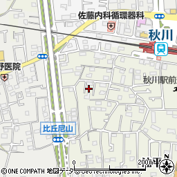 東京都あきる野市油平17周辺の地図