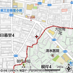 宝沢マンション周辺の地図