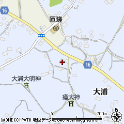 千葉県匝瑳市大浦1009周辺の地図
