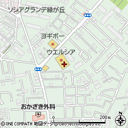 ウエルシア薬局八千代大和田2号店周辺の地図