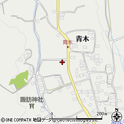 山梨県韮崎市清哲町青木2473周辺の地図
